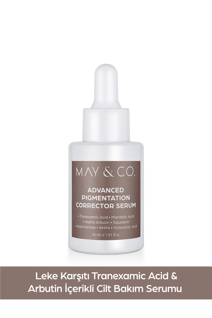 Koyu Leke gidermeye yardımcı Aydınlatıcı Serum • Tranexamic Acid & Arbutin 30 ml